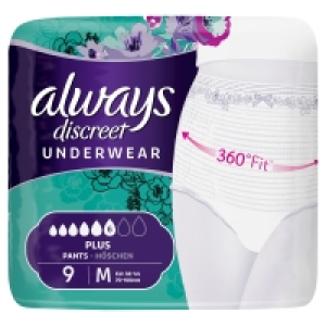 Always Discreet Heavy Pants + Med
