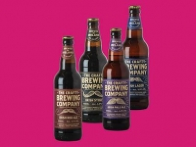 THE CRAFTY BREWING COMPANY® Irish Red Ale/Stout/ Pale Ale/La