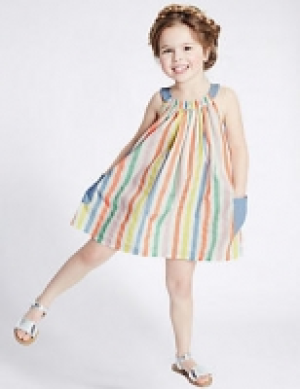 Pure Cotton Striped Dress (3 Months - 5 Years) 16.00 €