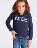 Marks and Spencer  Pure Cotton Sweatshirt (3 Months - 5 Years)
