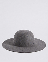 Marks and Spencer  Kids Pure Wool Felt Floppy Hat