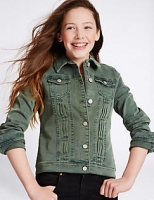 Marks and Spencer  Cotton Denim Jacket with Stretch (3-14 Years)