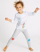 Marks and Spencer  Cotton Pyjamas with Stretch (9 Months- 8 Years)