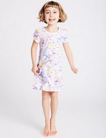 Marks and Spencer  All Over Print Nightdress (9 Months - 8 Years)
