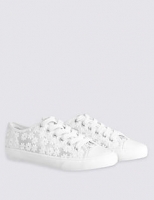 Marks and Spencer  Kids Lace-up Trainers