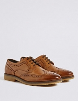 Marks and Spencer  Kids Leather Brogue Shoes