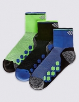Marks and Spencer  3 Pairs of Freshfeet Sports Socks (3-16 Years)