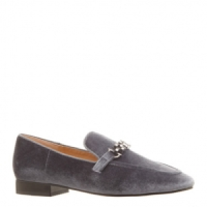 Velvet Trim Loafers