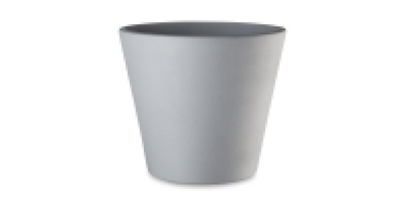 Light Grey Ceramic Pot