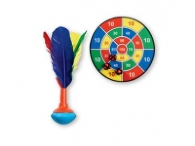 CRIVIT Hand Shuttlecock/ Hook < Loop Dartboard