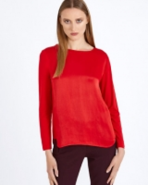Carolyn Donnelly The Edit Jersey Side Detail Top