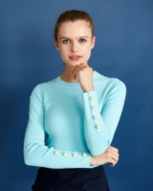 Savida Pearl Cuff Jumper