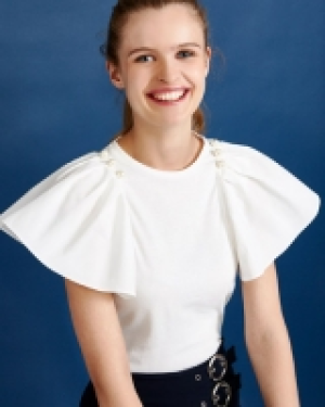 Savida Woven Sleeve Top