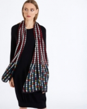 Carolyn Donnelly The Edit Geo Print Silk Scarf