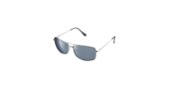 Square Metal Polarised Sunglasses