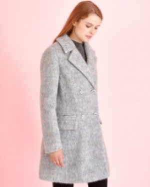 Savida Mohair Button Coat