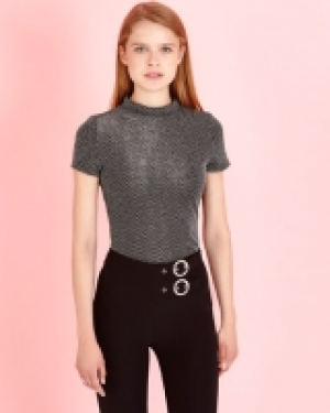 Savida Metallic Turtle Top