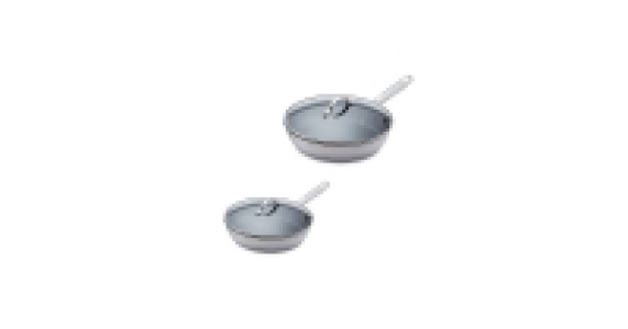 Crofton Steel Frying Pan Set