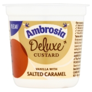 Ambrosia Deluxe Custard Vanilla Salted Caramel