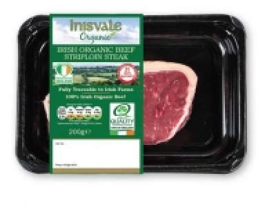 NISVALE ORGANIC Irish Organic Beef Striploin Steak