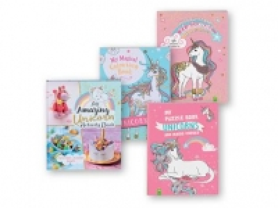Assorted Unicorn Activity Books