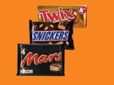 MARS/SNICKERS/TWIX 4 Pack Bars