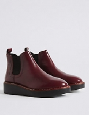 Leather Chelsea Ankle Boots 90.00 €