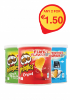 PRINGLES Snack Range 40g ANY 2 FOR 1.50