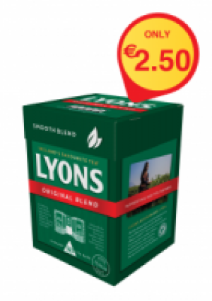 LYONS Original Pyramid Teabags 80s 232g ONLY 2.50