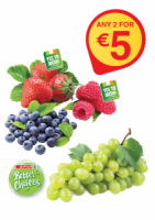 Spar  FRESH CHOICE Strawberries / Raspberries / Green Grapes Seedl