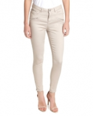 Jessie Mid Rise Moto Skinny Fit Jeans