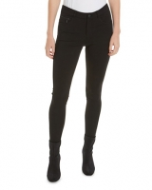 Zip Ponte Skinny Trousers