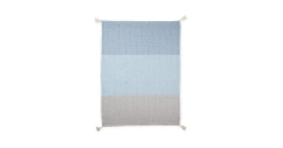 Tasselled Moroccan Throw