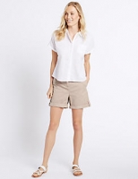 Marks and Spencer  Pure Cotton Chino Boy Shorts