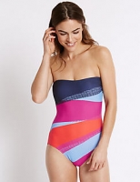 Marks and Spencer  Secret Slimming Colour Block Swimsuit