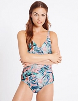 Marks and Spencer  Secret Slimming Floral Print Swimsuit