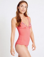 Marks and Spencer  Embroidered Padded Tankini Set
