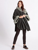 Marks and Spencer  Faux Fur Fleece Wrap