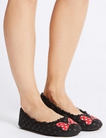 Marks and Spencer  Minnie Bow Ballerina Slippers