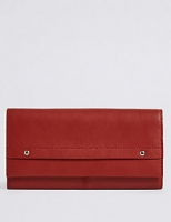Marks and Spencer  Leather Grainy Purse with Cardsafe