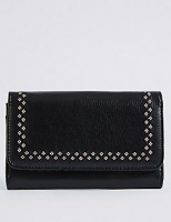 Marks and Spencer  Faux Leather Twin Needle Purse