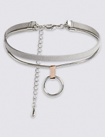 Marks and Spencer  Circle Drop Choker Necklace