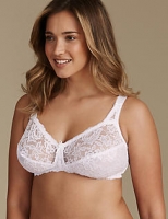 Marks and Spencer  Total Support All-Over Fleur Lace Full Cup Bra B-G