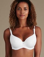 Marks and Spencer  Sumptuously Soft Underwired Striped Full Cup T-Shirt Bra DD-