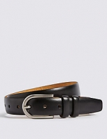 Marks and Spencer  Leather Double Keeper Oval Belt