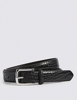 Marks and Spencer  Mock Croc Leather Belt