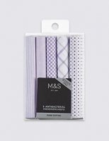 Marks and Spencer  5 Pack Handkerchiefs with Sanitized Finish®