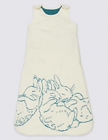 Marks and Spencer  Pure Cotton 4 Tog Peter Rabbit Sleeping Bag