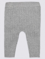 Marks and Spencer  Pure Cotton Knitted Leggings