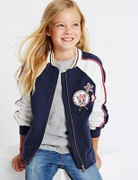 Marks and Spencer  Pure Cotton Bomber Jacket (3-14 Years)